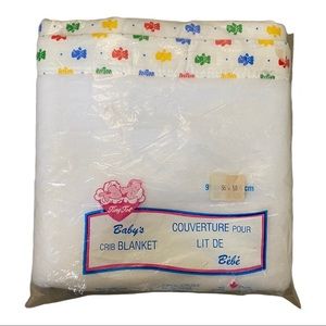 Vintage Tiny Tot Crib Blanket